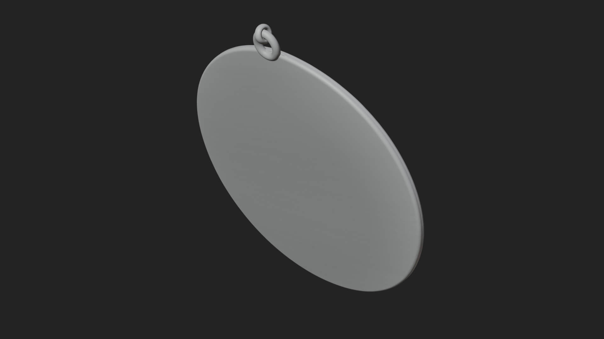 Snake Skull Oval Relief Plaque Design 3 3D Print Model 3D Model