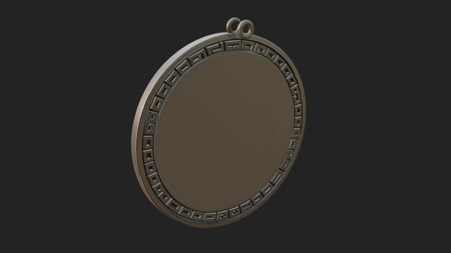 Spartan Helm Oval Plaque Design 1 3D Print Model 3D Model