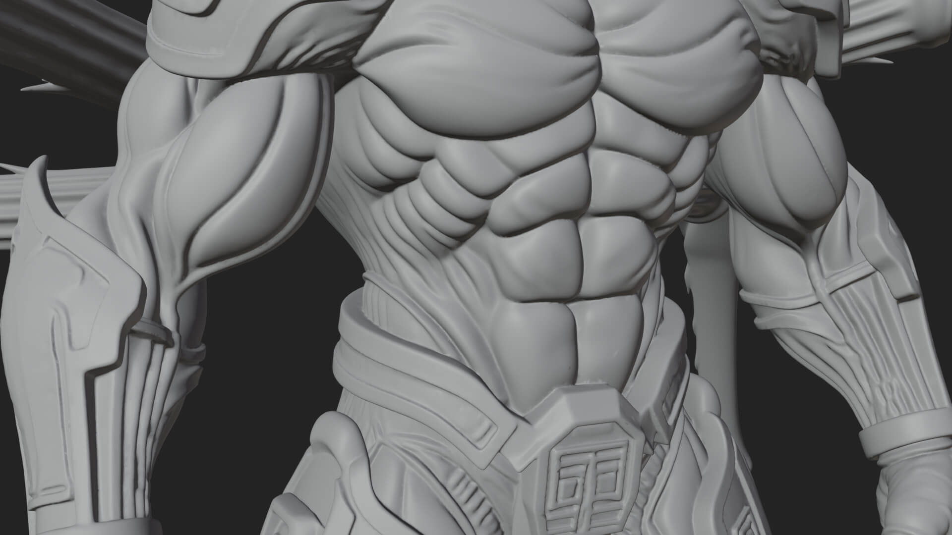 Spider-Legged Demon Statue Design 1 3D Print Model 3D Model