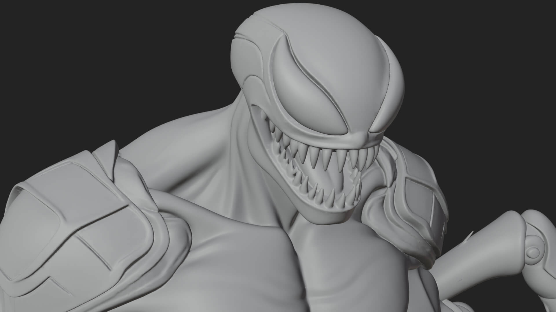 Spider-Legged Demon Statue Design 12 3D Print Model 3D Model
