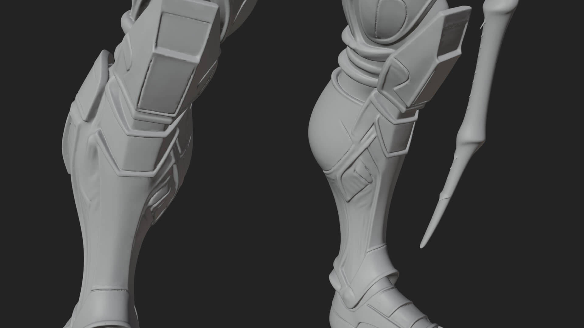 Spider-Legged Demon Statue Design 12 3D Print Model 3D Model