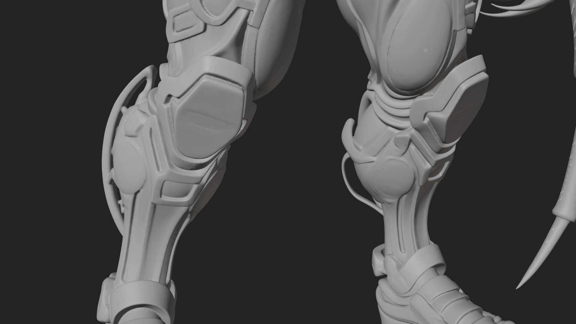 Spider-Legged Demon Statue Design 13 3D Print Model 3D Model