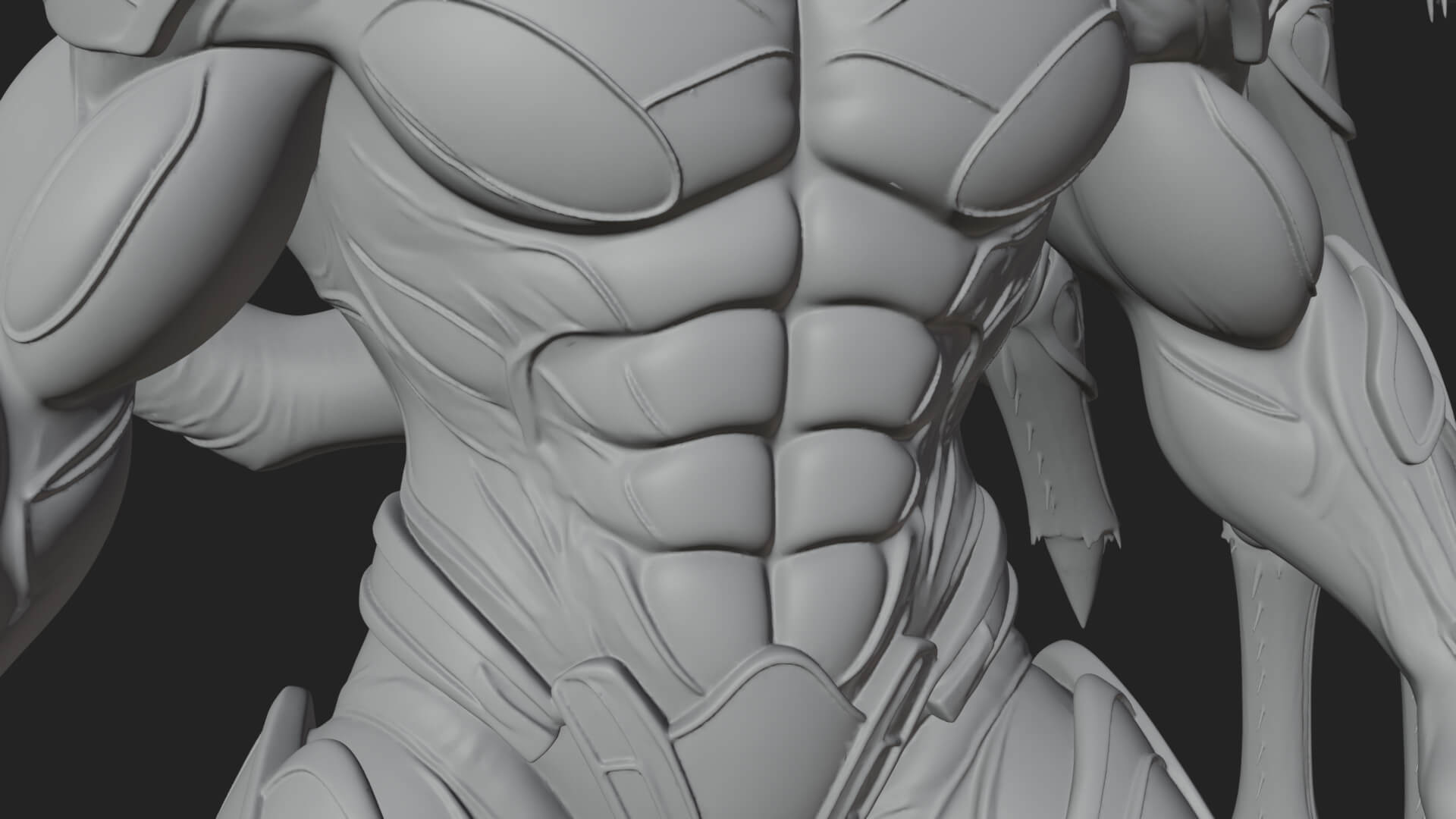 Spider-Legged Demon Statue Design 14 3D Print Model 3D Model