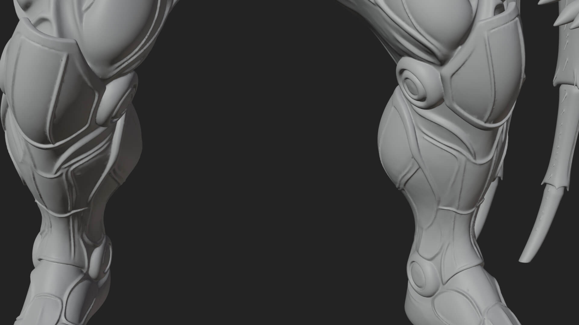 Spider-Legged Demon Statue Design 14 3D Print Model 3D Model