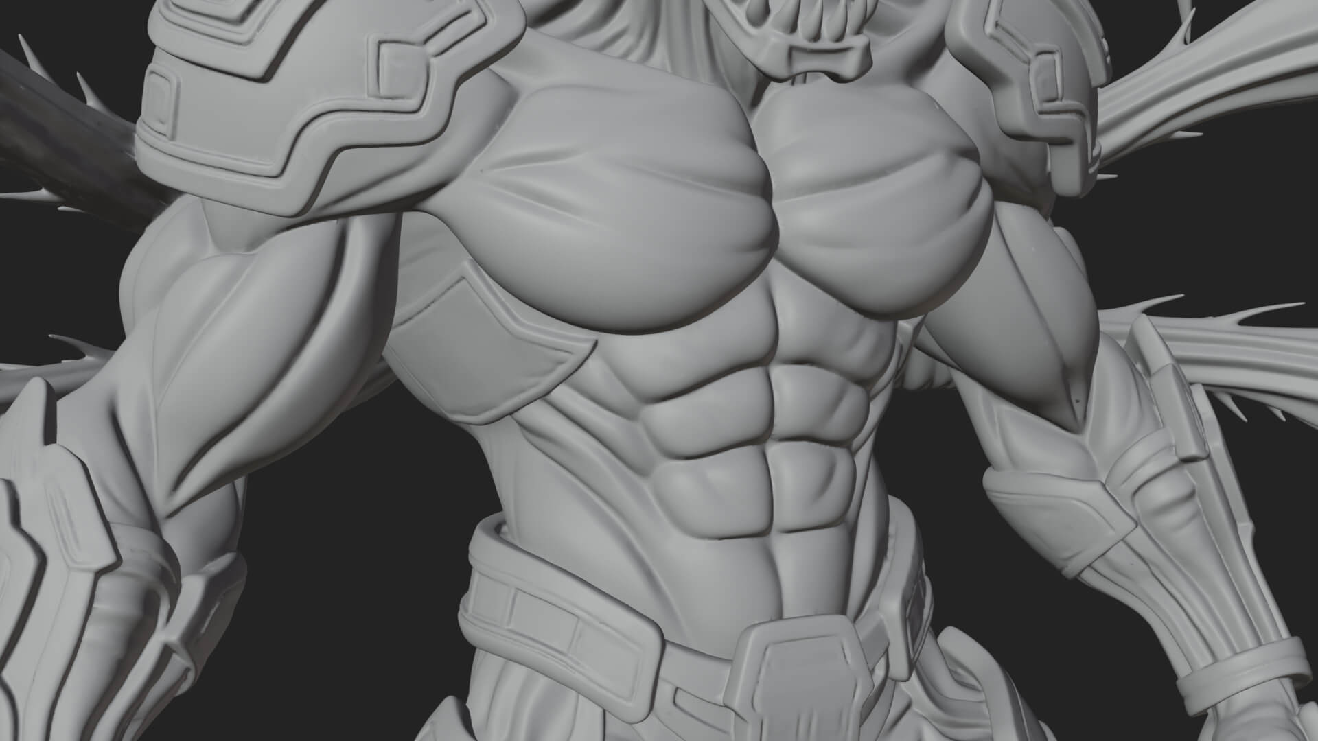 Spider-Legged Demon Statue Design 2 3D Print Model 3D Model