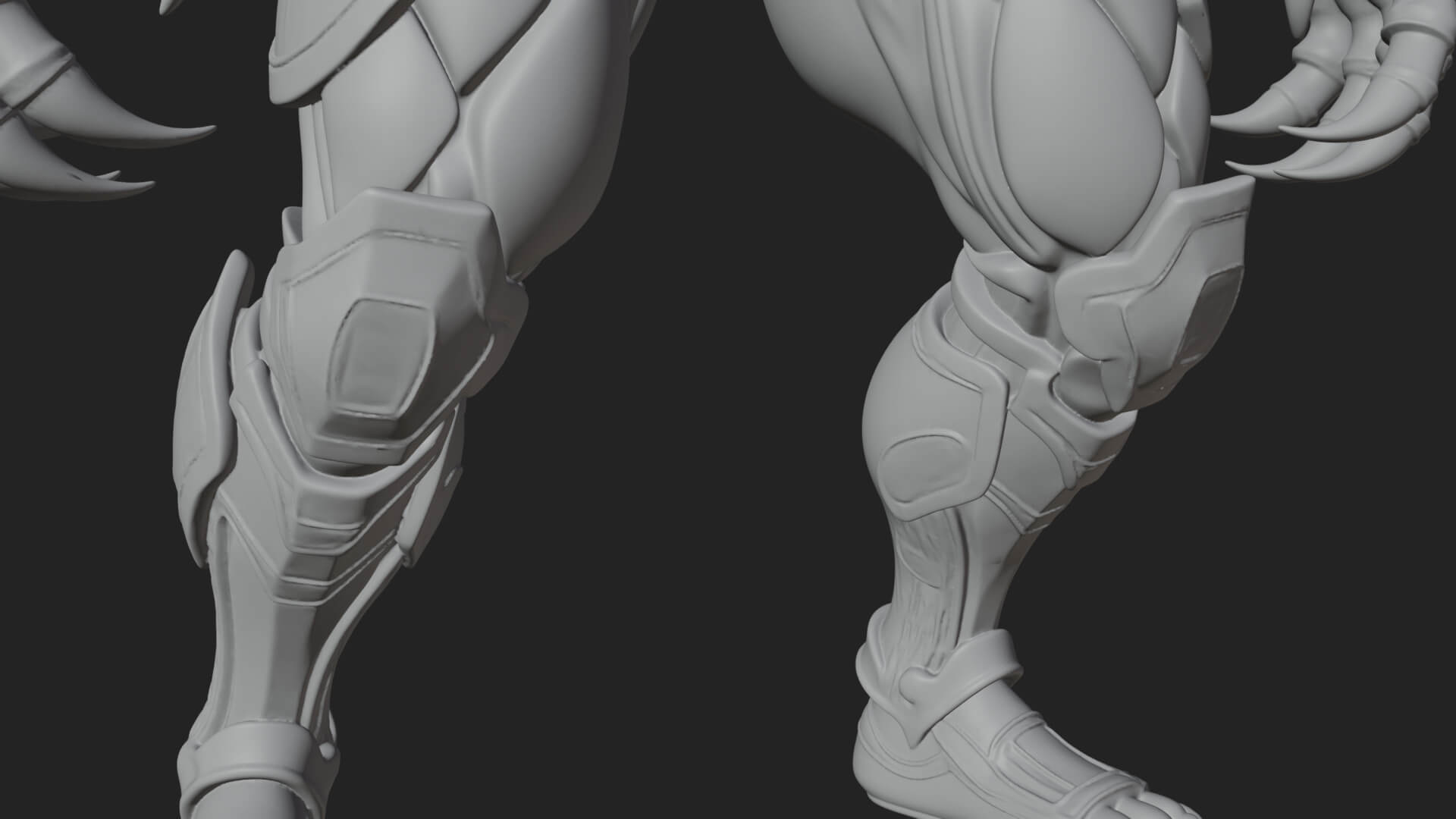 Spider-Legged Demon Statue Design 2 3D Print Model 3D Model