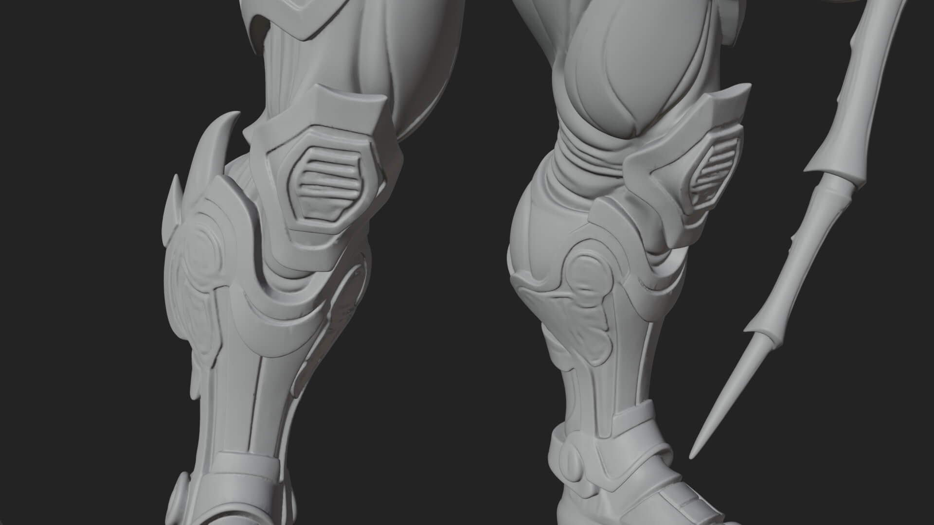Spider-Legged Demon Statue Design 3 3D Print Model 3D Model