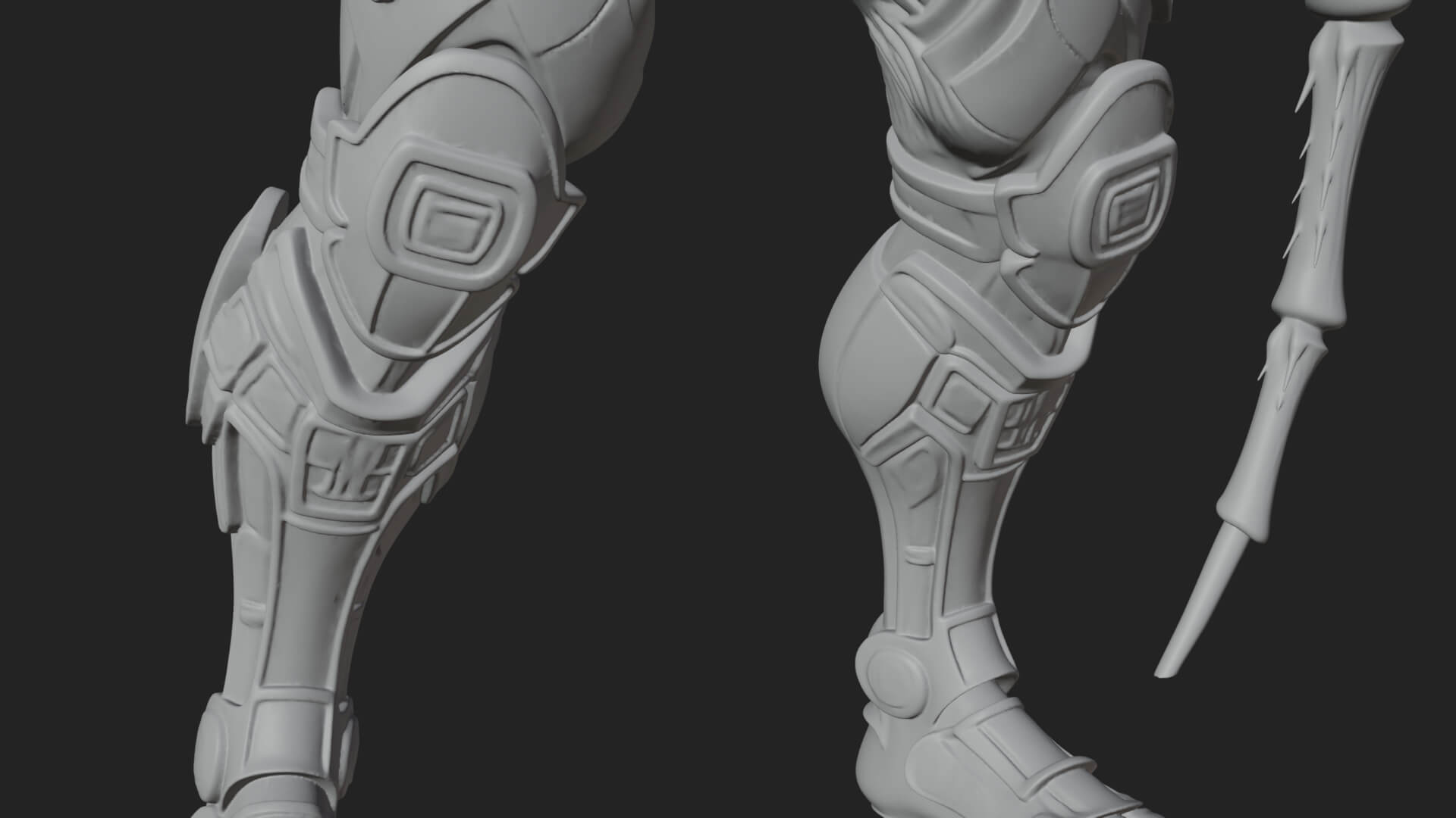 Spider-Legged Demon Statue Design 6 3D Print Model 3D Model
