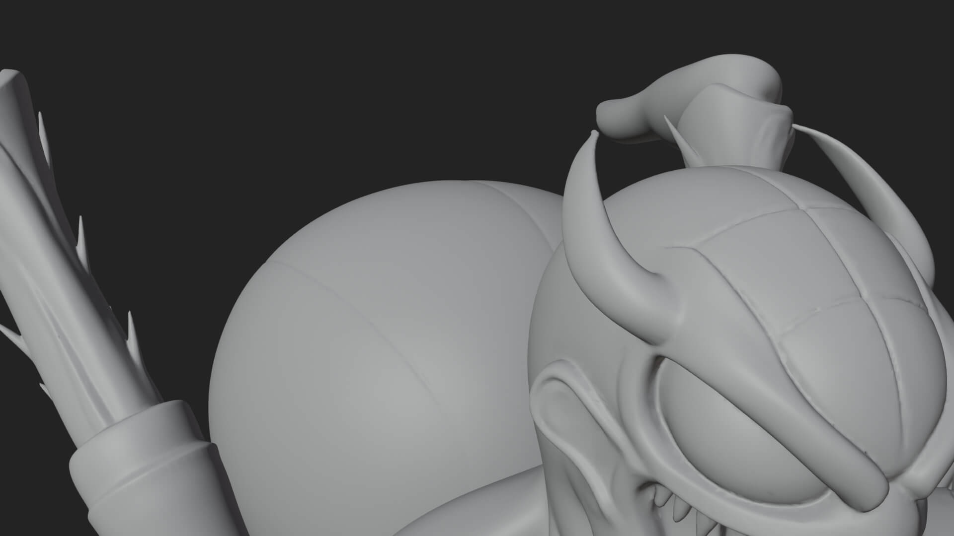 Spider-Legged Demon Statue Design 9 3D Print Model 3D Model