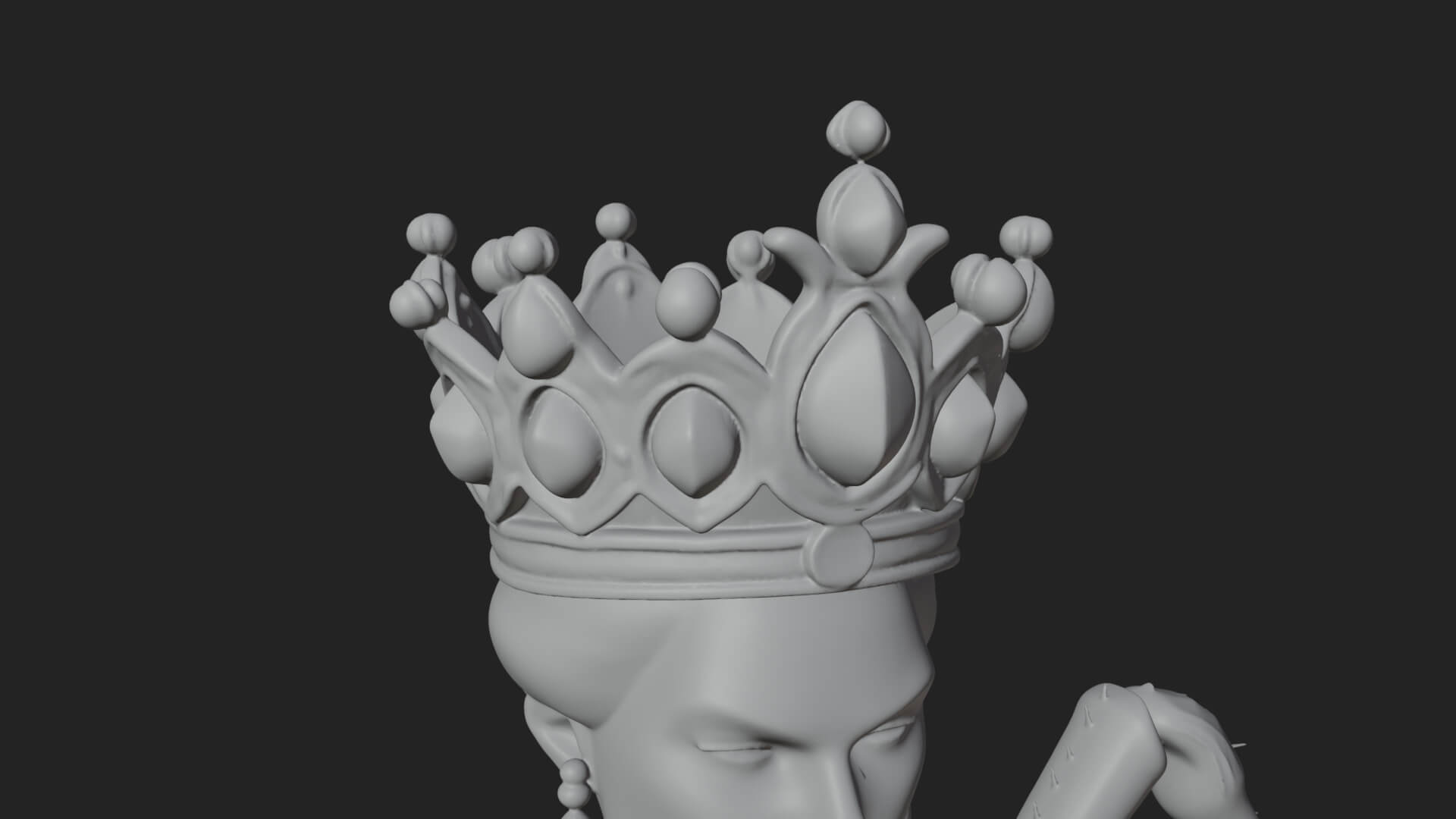 Spider Queen Statue Design 11 3D Print Model 3D Model
