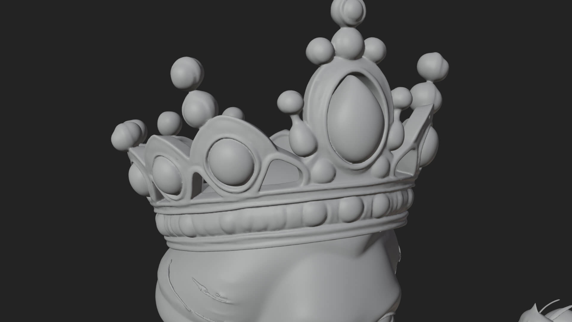 Spider Queen Statue Design 12 3D Print Model 3D Model