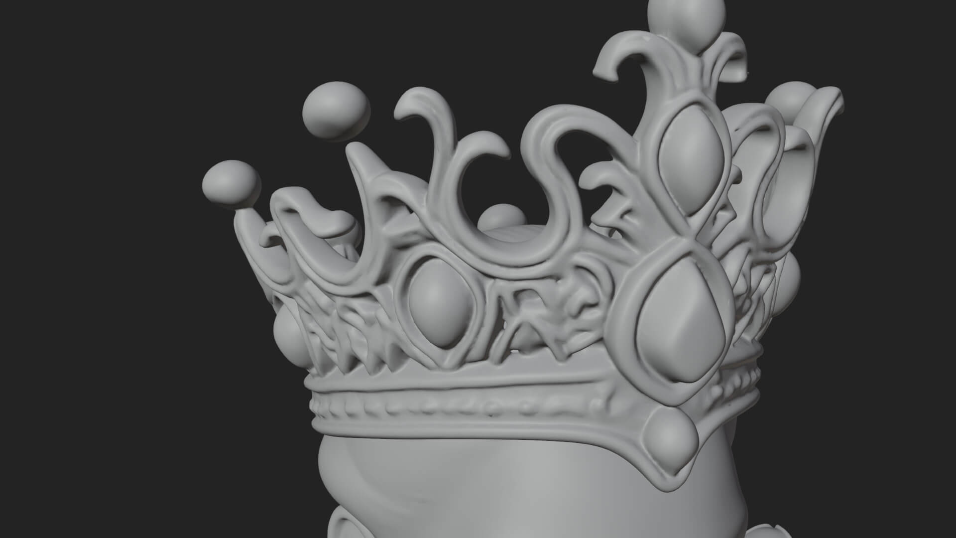 Spider Queen Statue Design 8 3D Print Model 3D Model