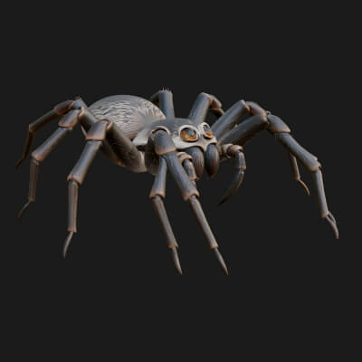 Spider Statue Design 10 3D Print Model