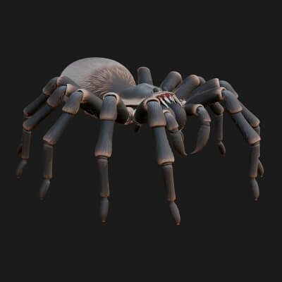 Spider Statue Design 11 3D Print Model