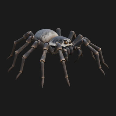 Spider Statue Design 12 3D Print Model
