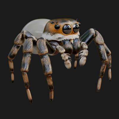 Spider Statue Design 9 3D Print Model