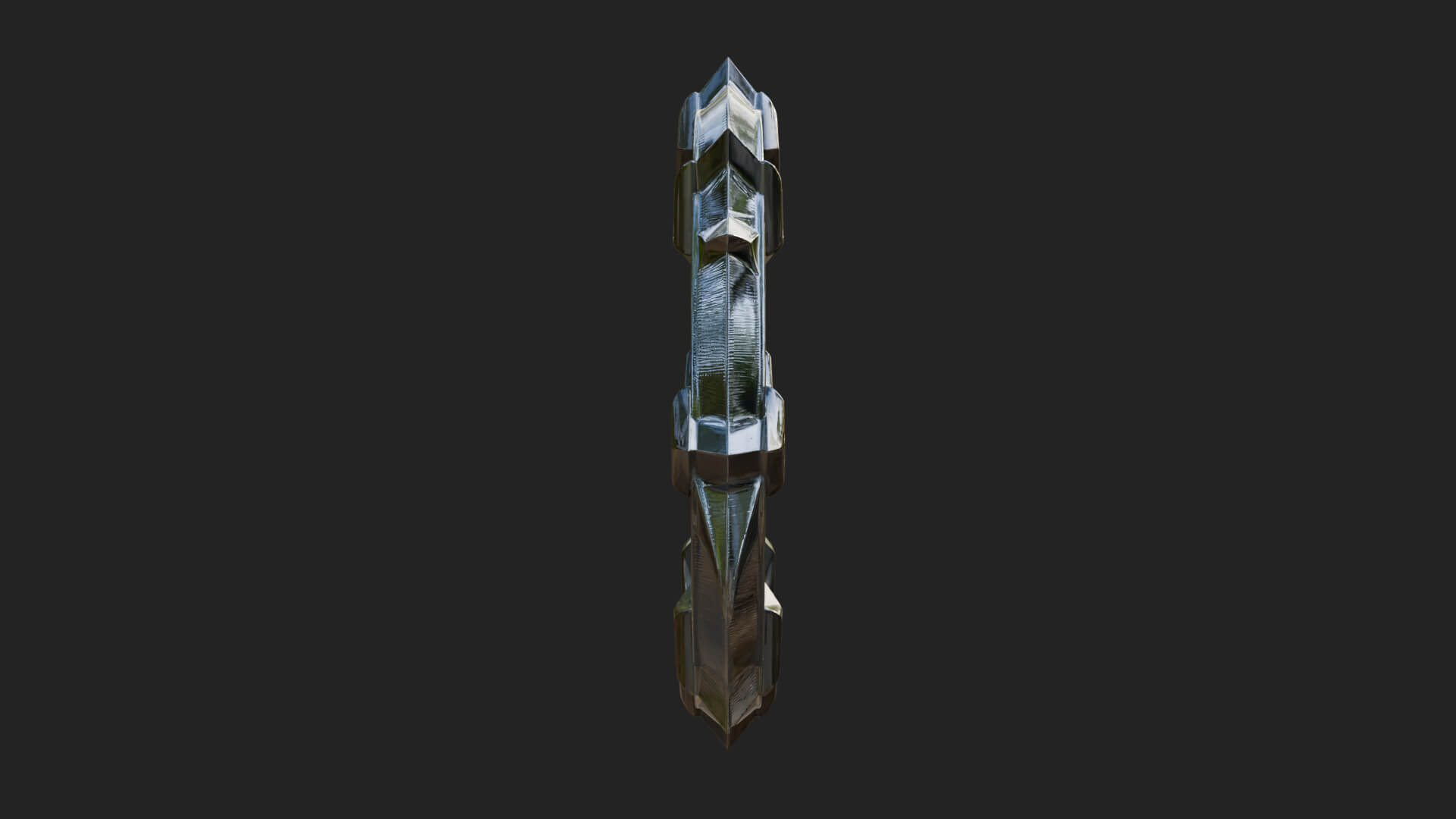 Spiked Ring Blade Model Design 1 3D Print Model 3D Model