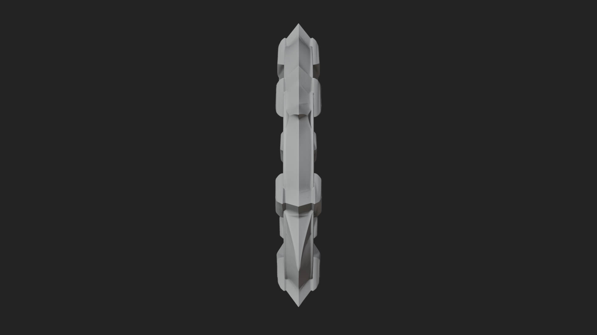 Spiked Ring Blade Model Design 1 3D Print Model 3D Model