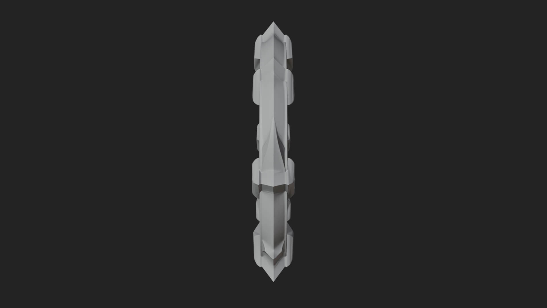 Spiked Ring Blade Model Design 1 3D Print Model 3D Model