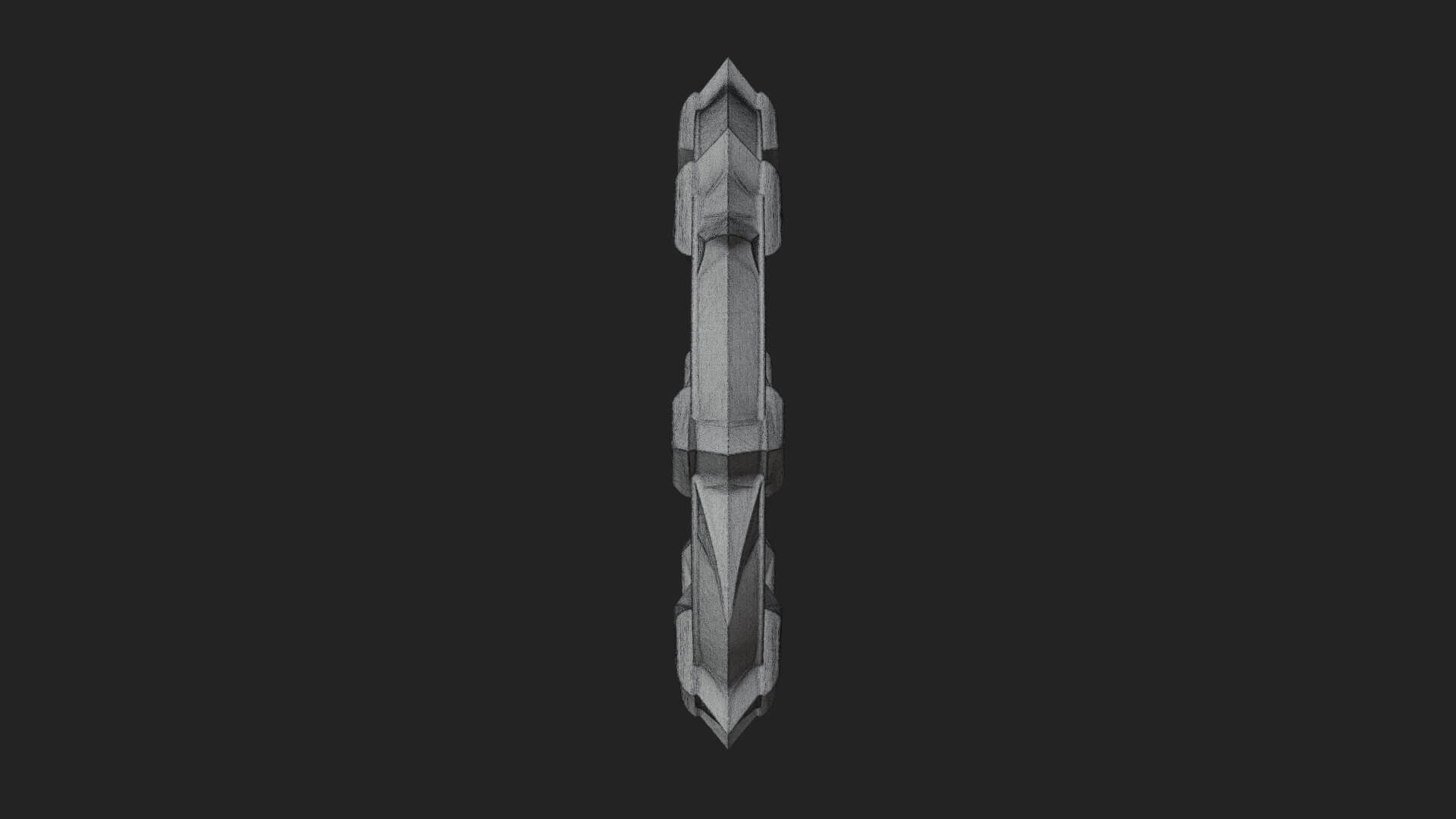 Spiked Ring Blade Model Design 1 3D Print Model 3D Model