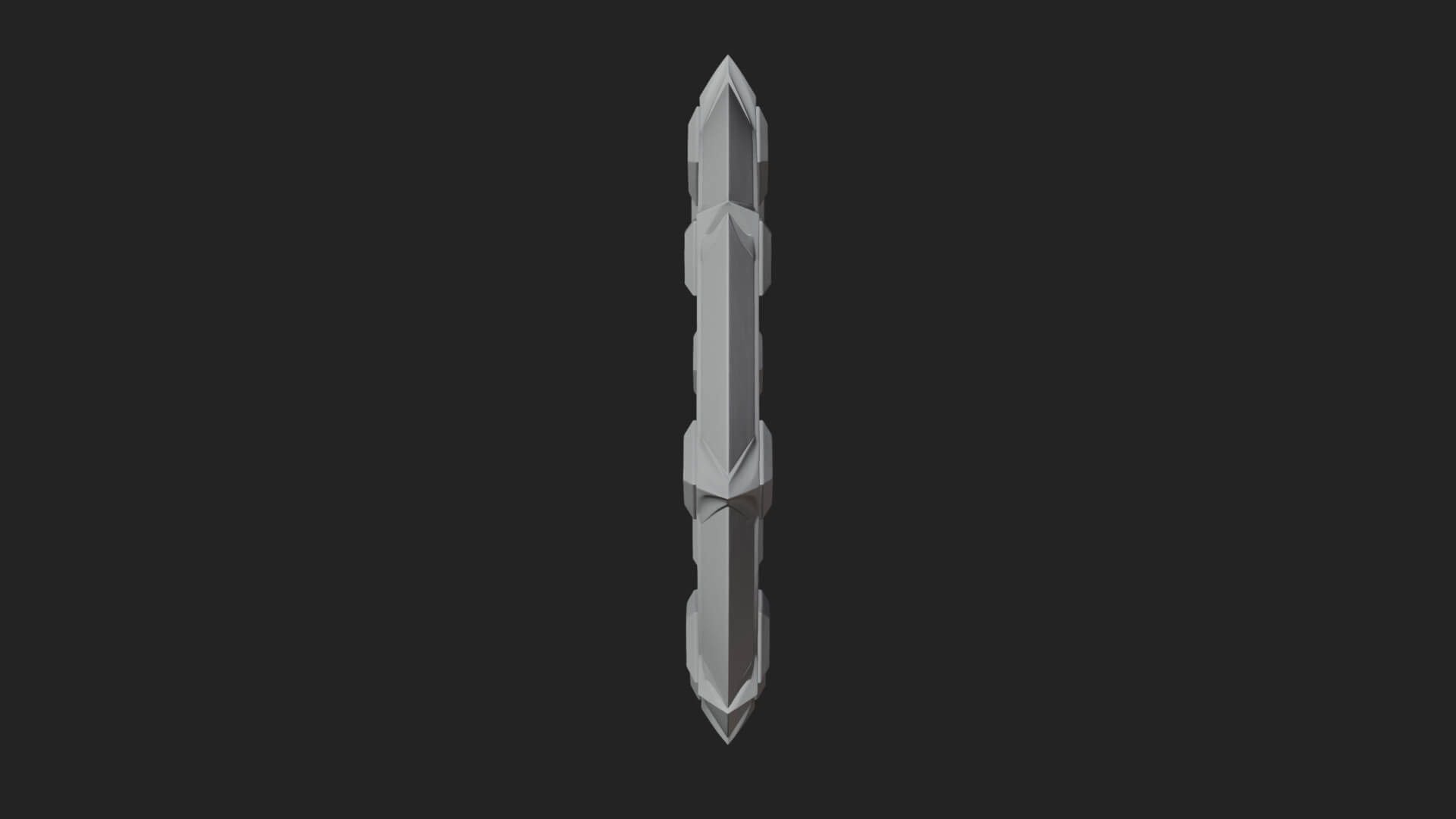 Spiked Ring Blade Model Design 2 3D Print Model 3D Model