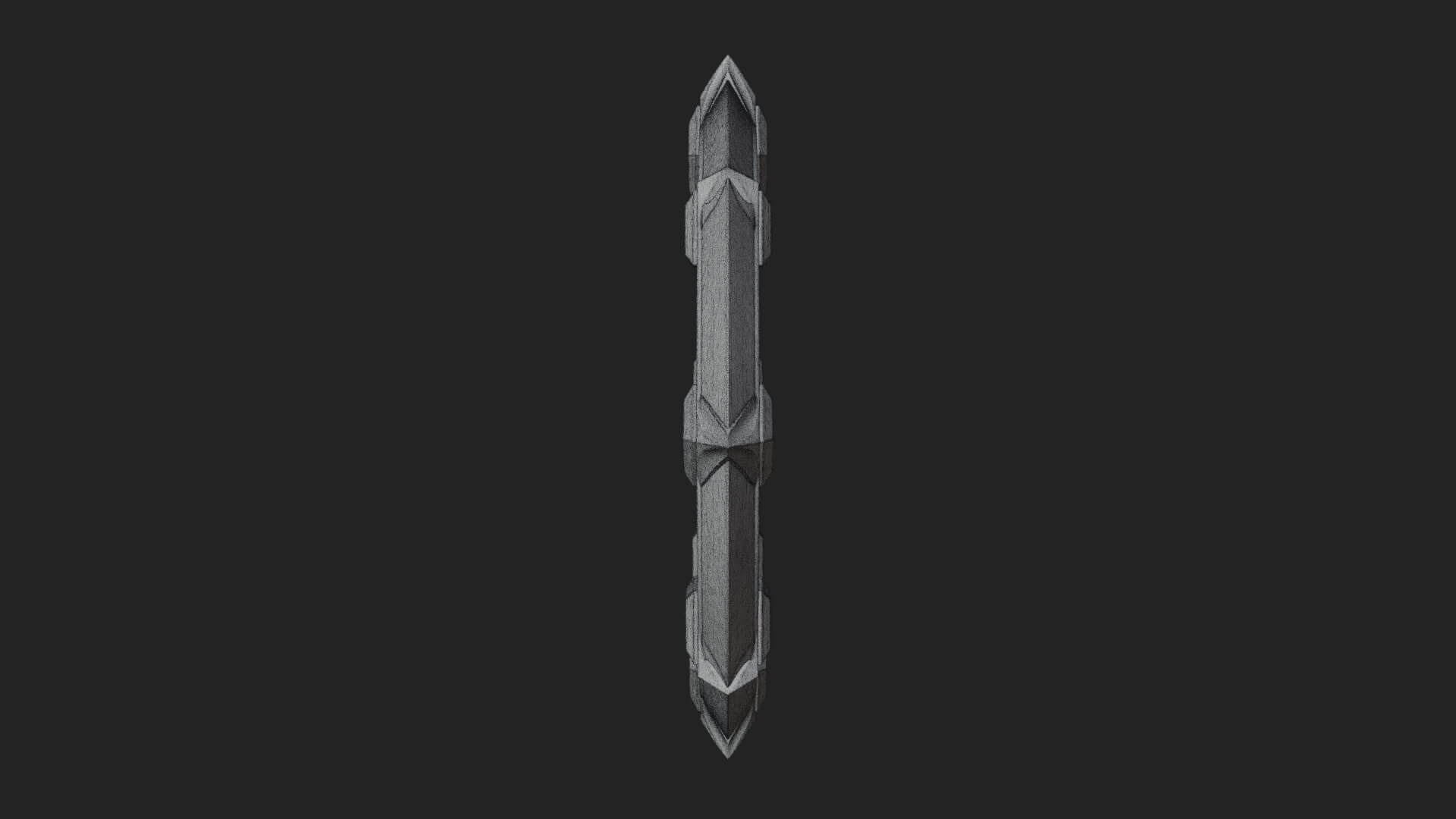 Spiked Ring Blade Model Design 2 3D Print Model 3D Model