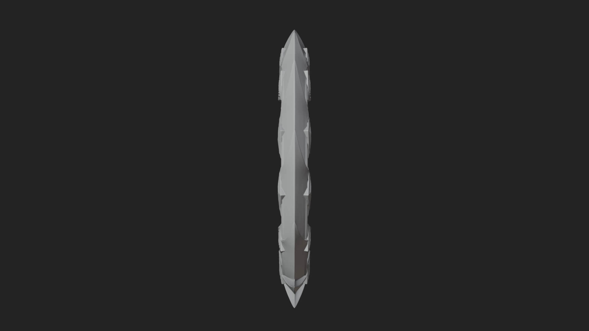 Spiked Ring Blade Model Design 3 3D Print Model 3D Model