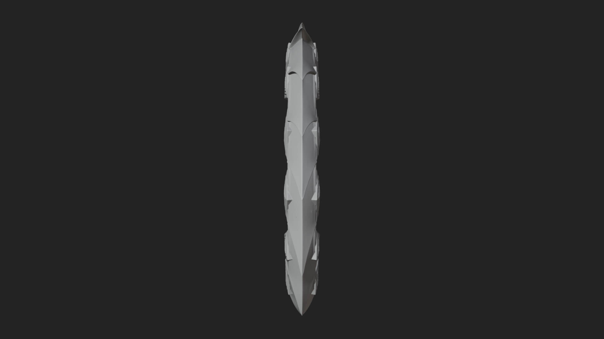 Spiked Ring Blade Model Design 3 3D Print Model 3D Model