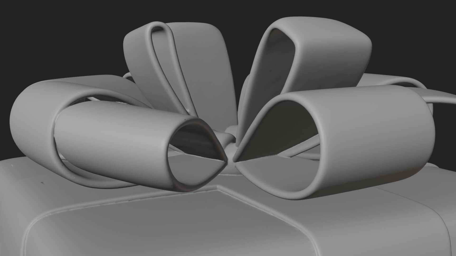 Stacked Gift Boxes Ornament Design 2 3D Print Model 3D Model