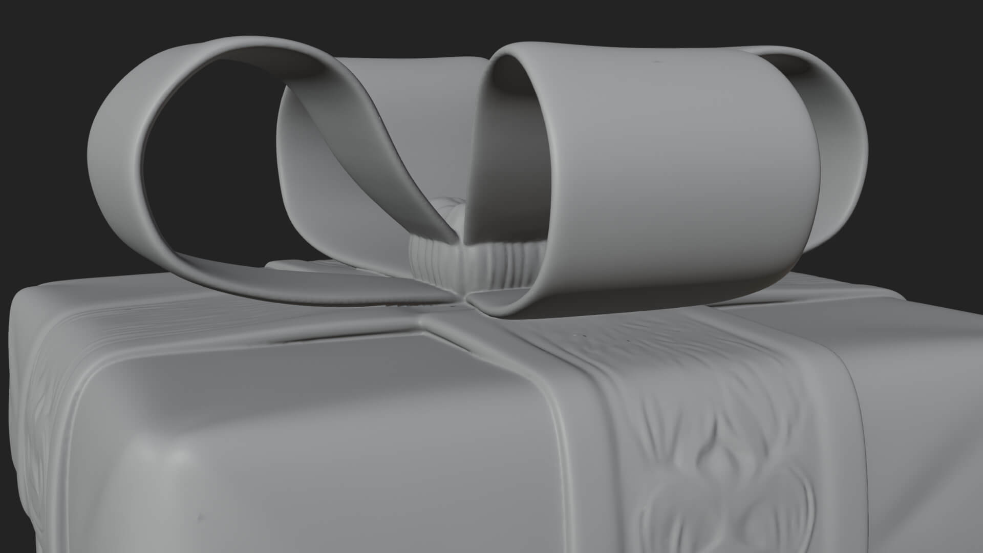Stacked Gift Boxes Ornament Design 3 3D Print Model 3D Model
