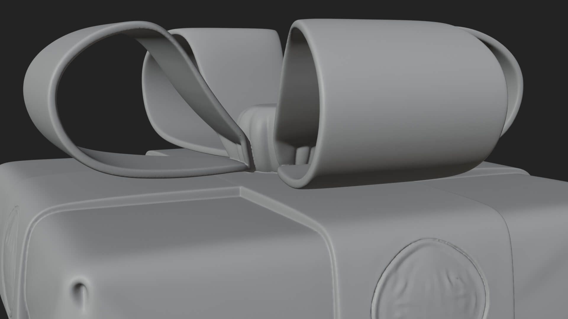 Stacked Gift Boxes Ornament Design 4 3D Print Model 3D Model