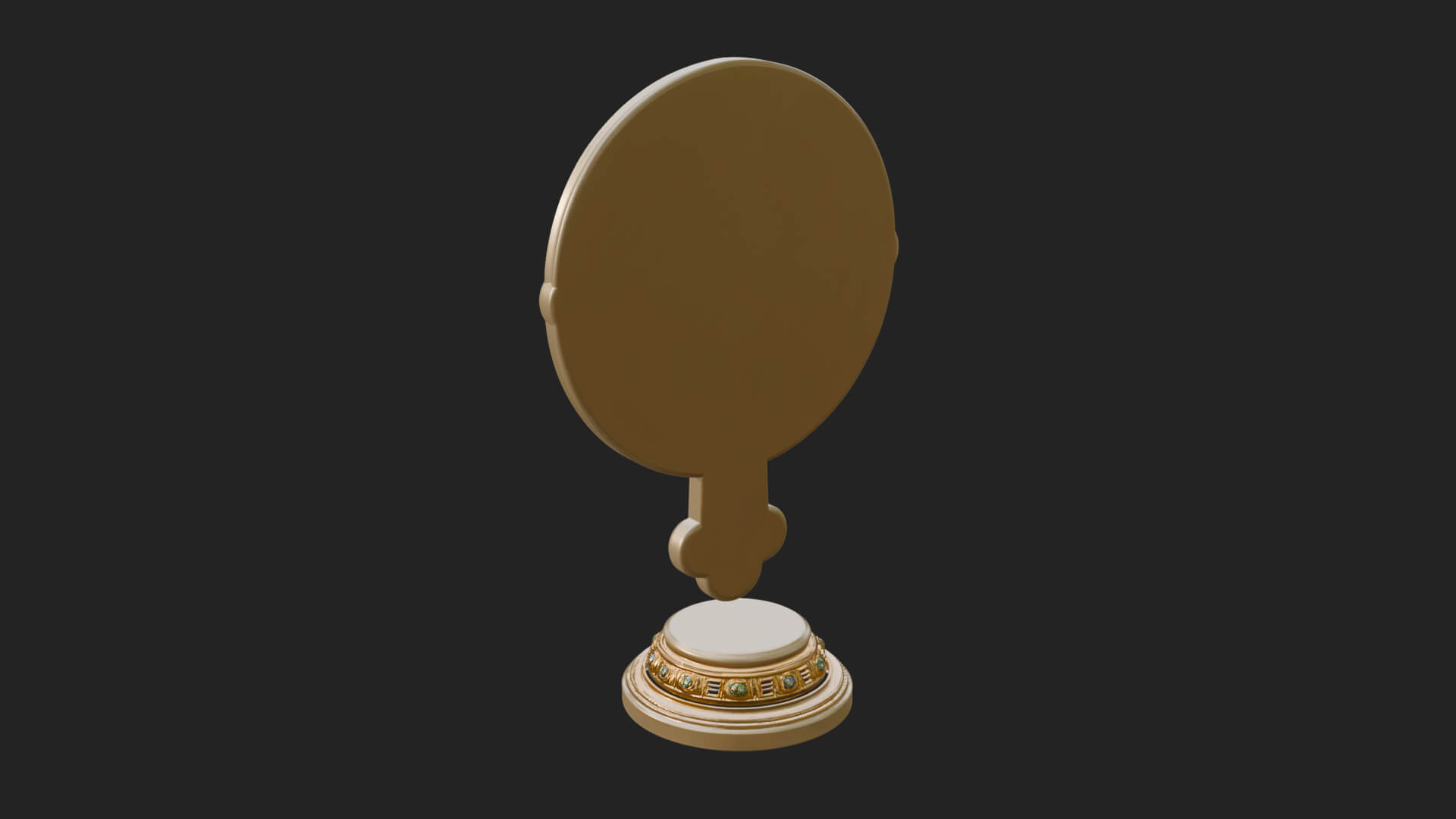 Standing Gem Cross Model Design 1 3D Print Model 3D Model