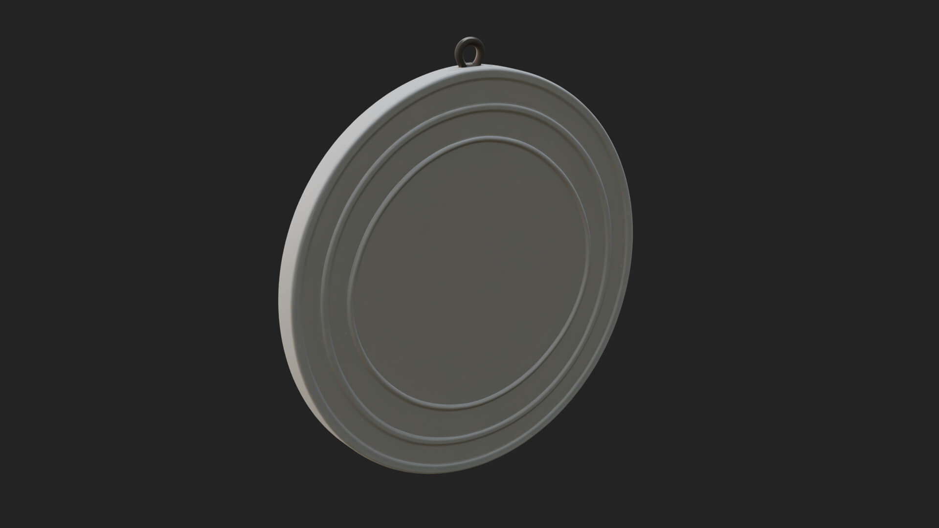 Star Crescent Moon Disc Plaque Design 4 3D Print Model 3D Model
