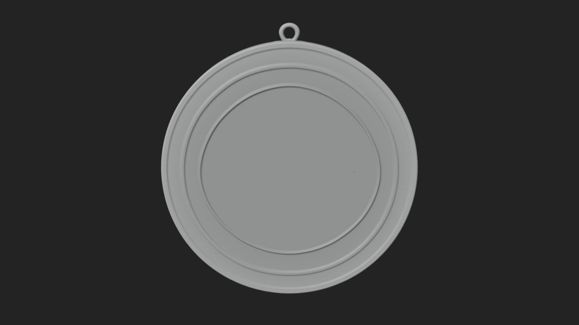 Star Crescent Moon Disc Plaque Design 4 3D Print Model 3D Model