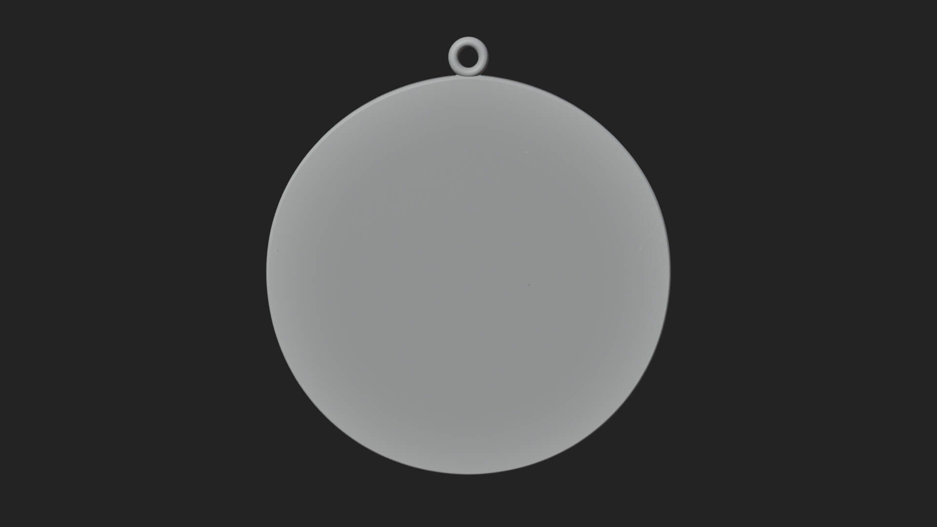 Star Crescent Moon Disc Plaque Design 5 3D Print Model 3D Model