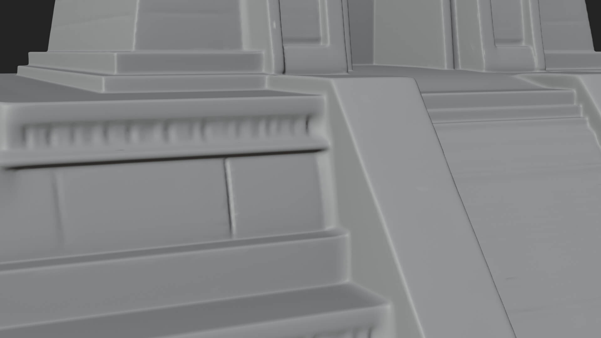 Step Pyramid Temple Design 11 3D Print Model 3D Model