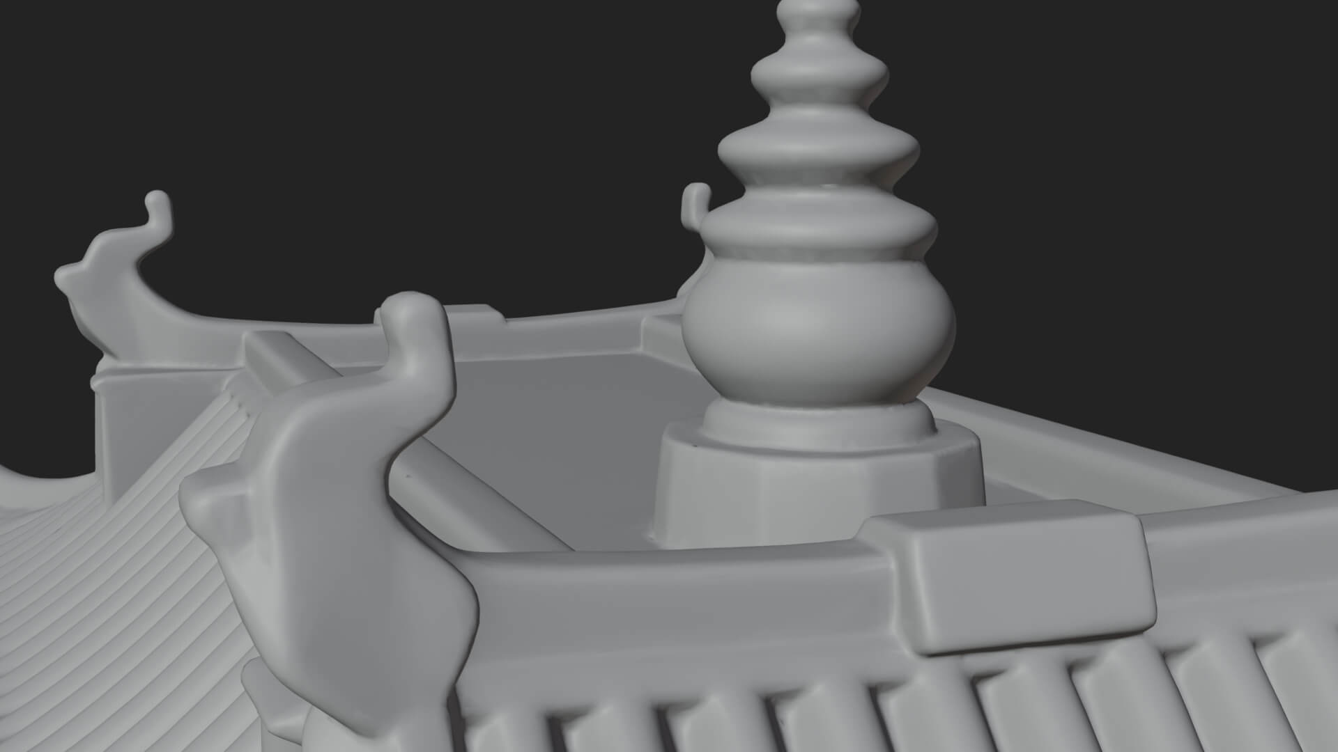 Step Pyramid Temple Design 15 3D Print Model 3D Model