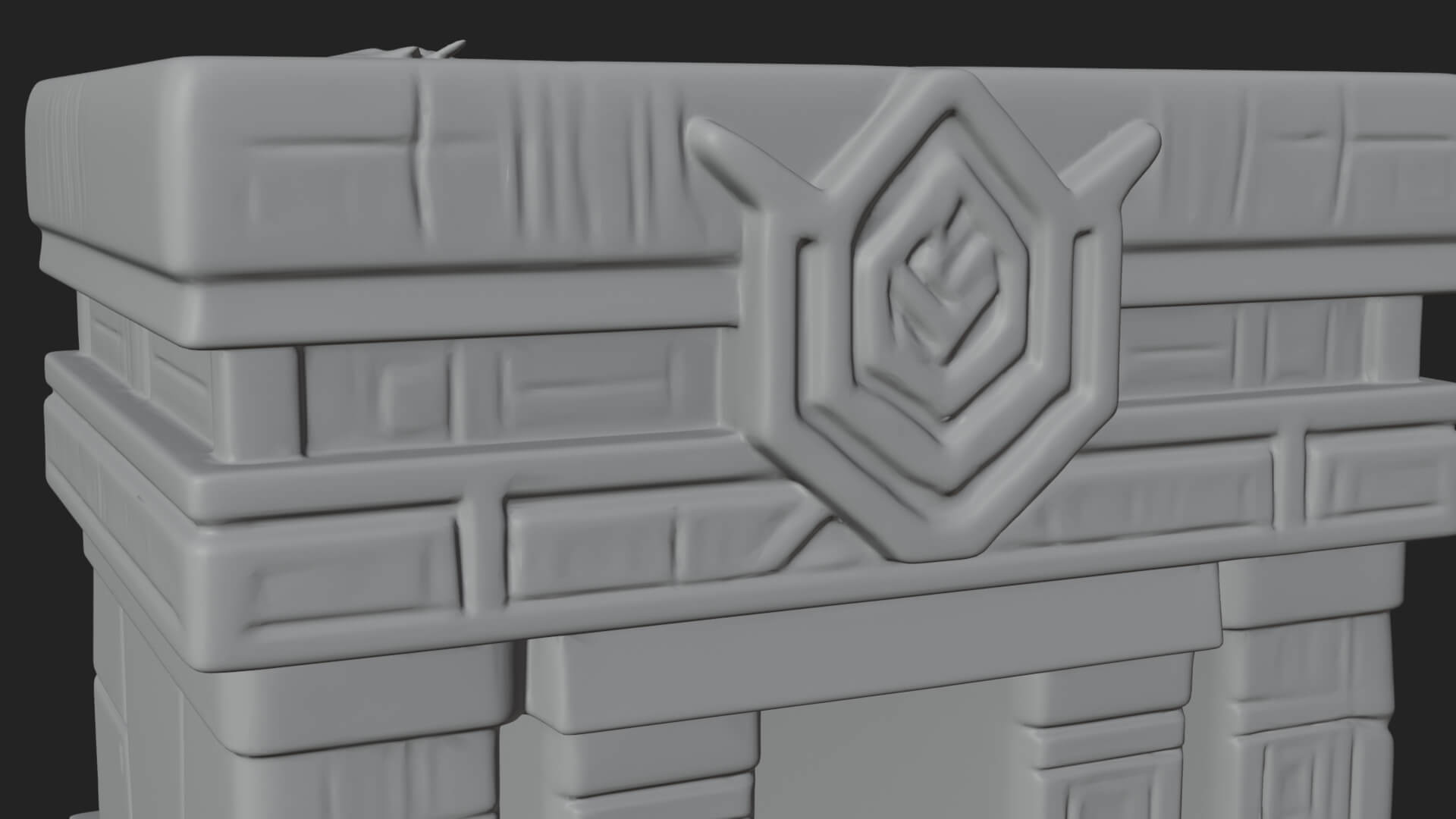 Step Pyramid Temple Design 22 3D Print Model 3D Model