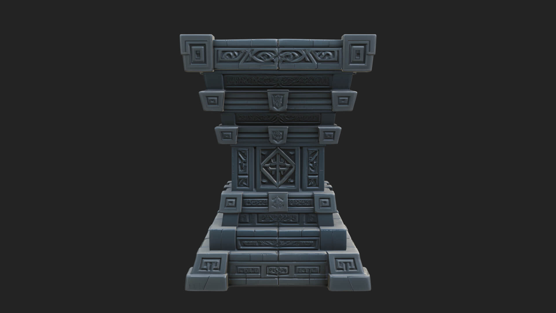 Step Pyramid Temple Design 31 3D Print Model 3D Model