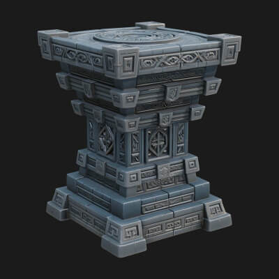 Step Pyramid Temple Design 31 3D Print Model
