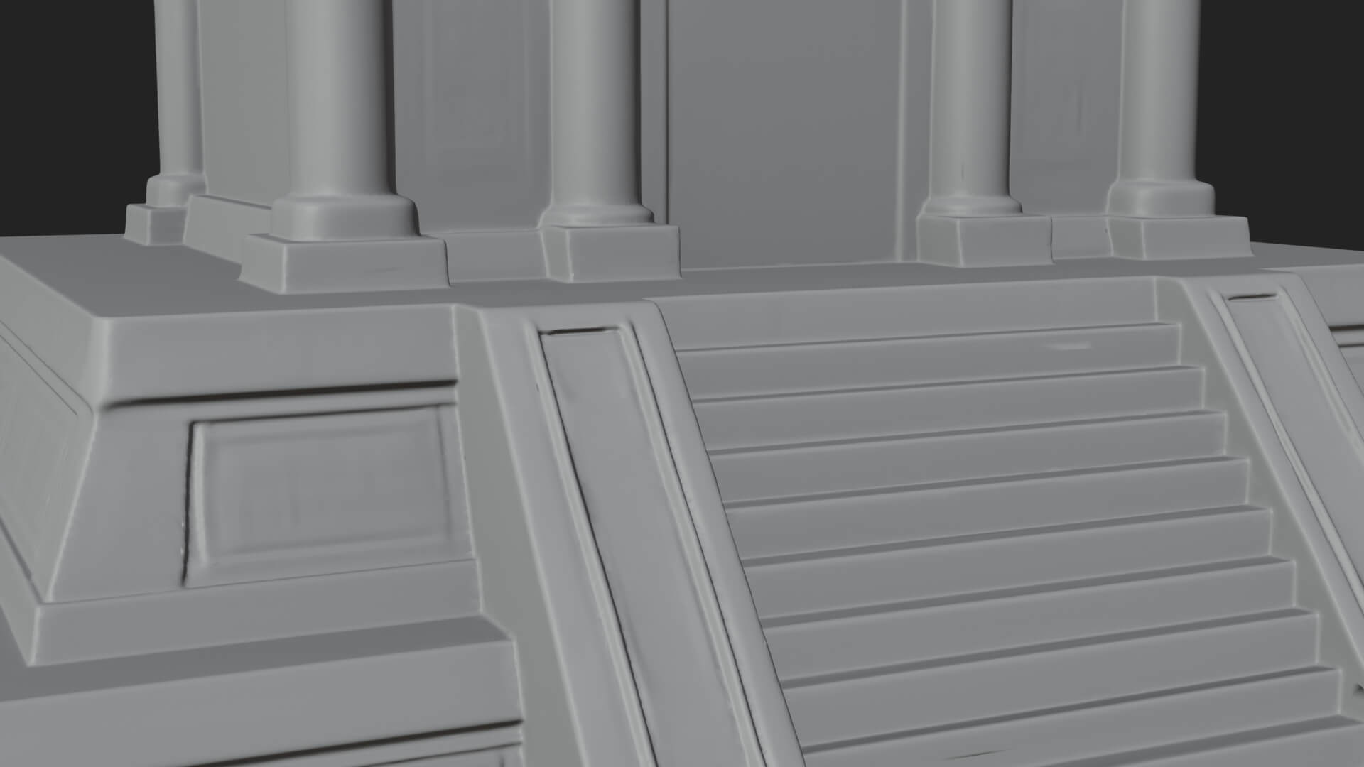 Step Pyramid Temple Design 7 3D Print Model 3D Model