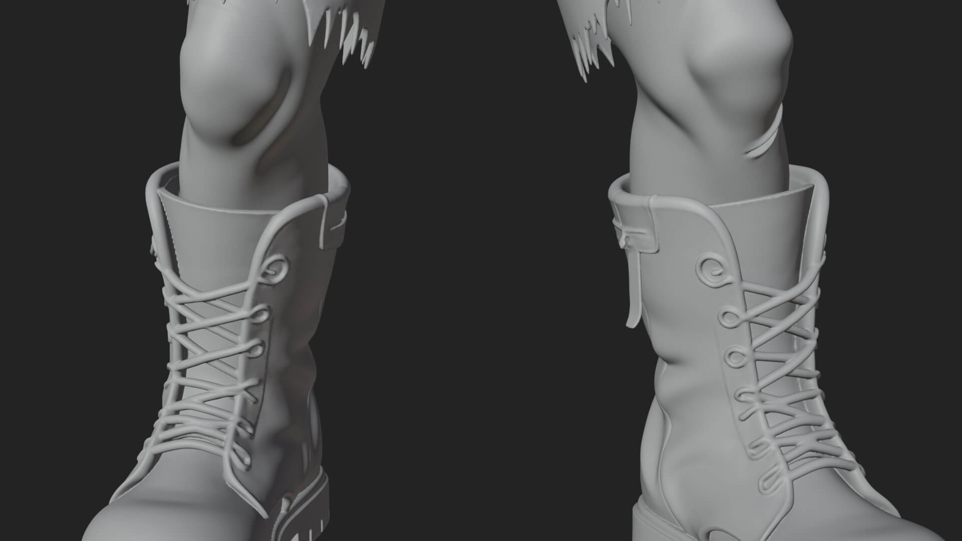 Stitched Flesh Golem Statue Design 8 3D Print Model 3D Model