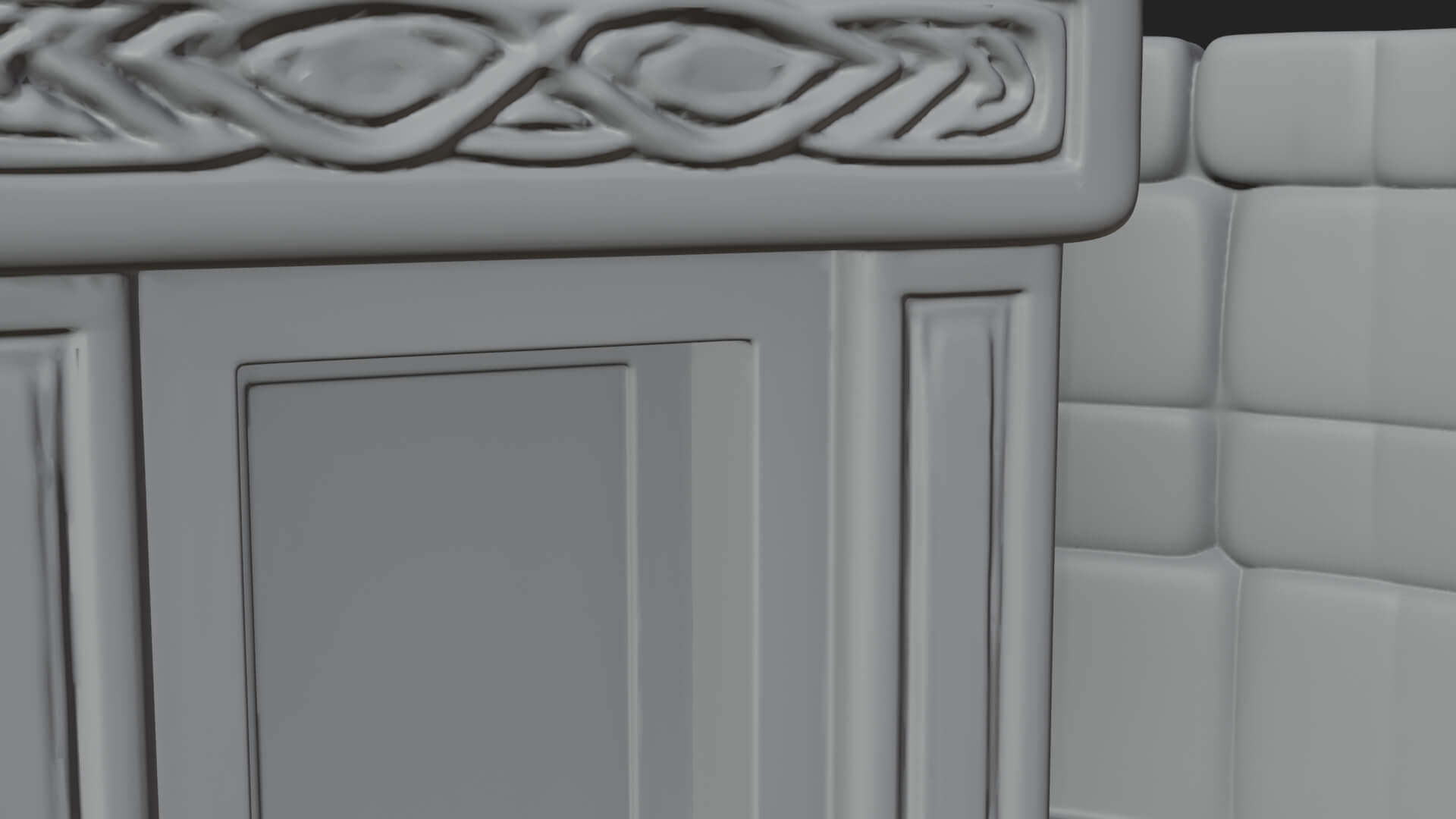 Stone Circle Ring Temple Design 1 3D Print Model 3D Model
