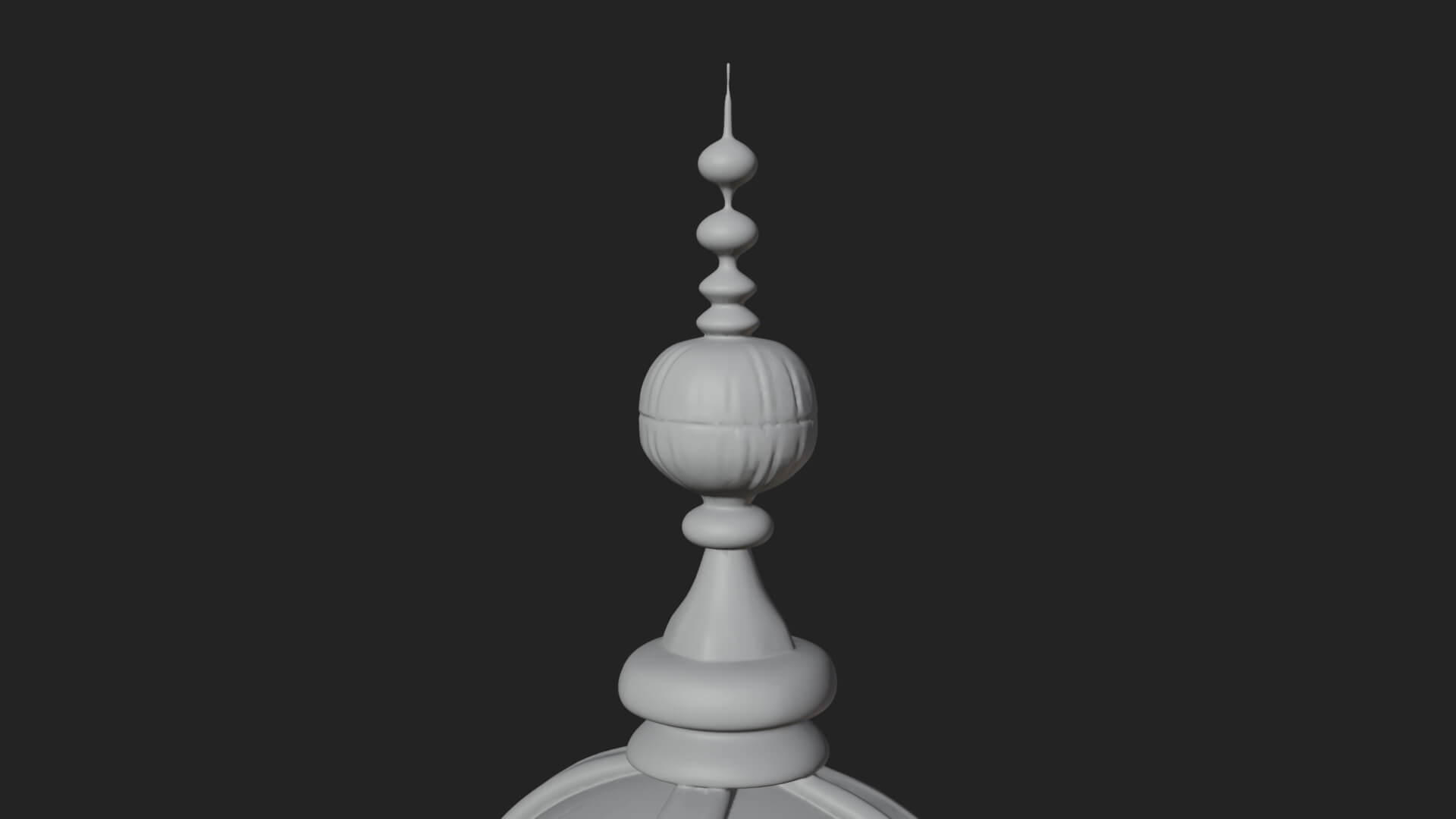 Stone Clock Tower Design 5 3D Print Model 3D Model