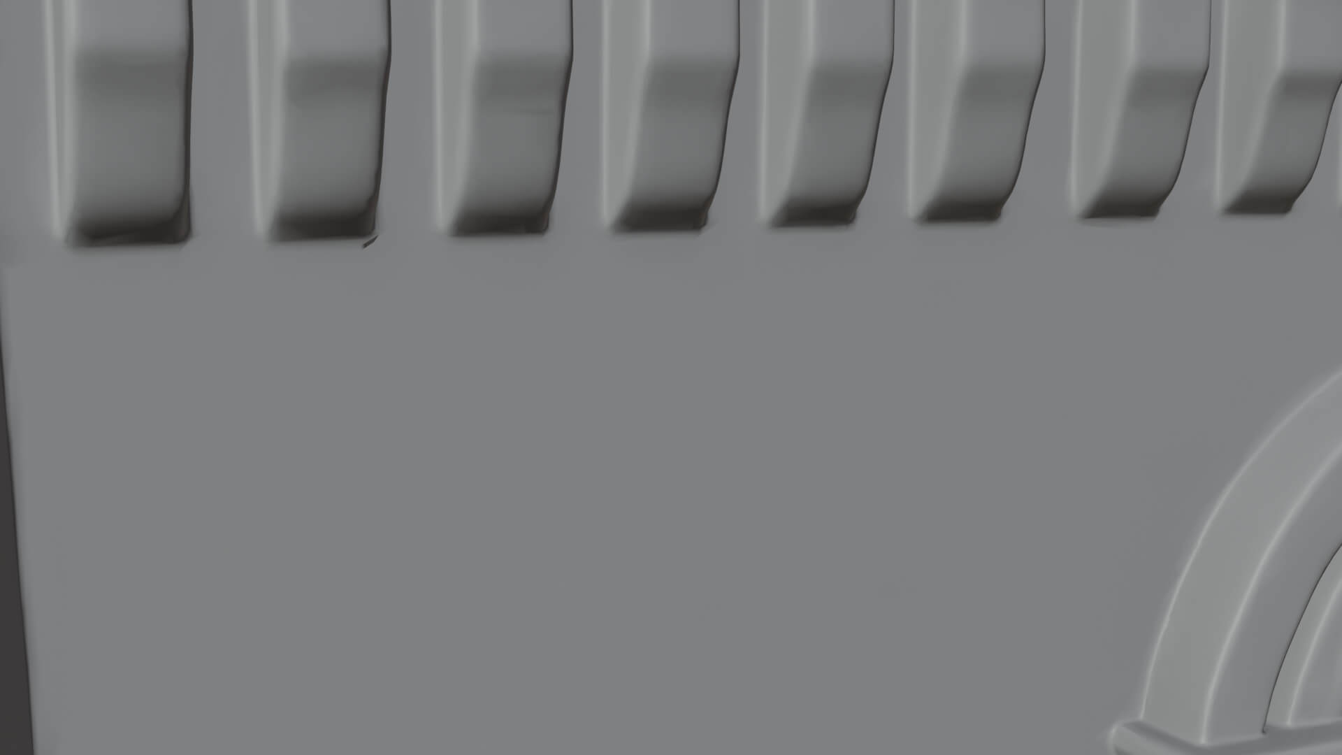Stone Fortress Castle Design 10 3D Print Model 3D Model