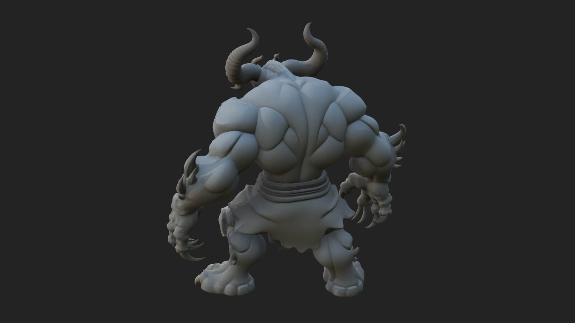 Stone Rock Golem Statue Design 11 3D Print Model 3D Model