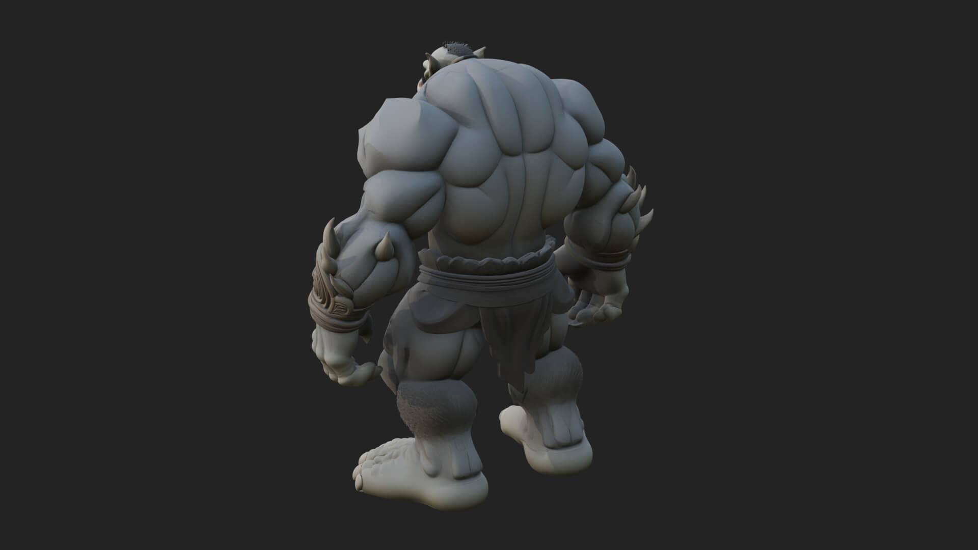 Stone Rock Golem Statue Design 12 3D Print Model 3D Model