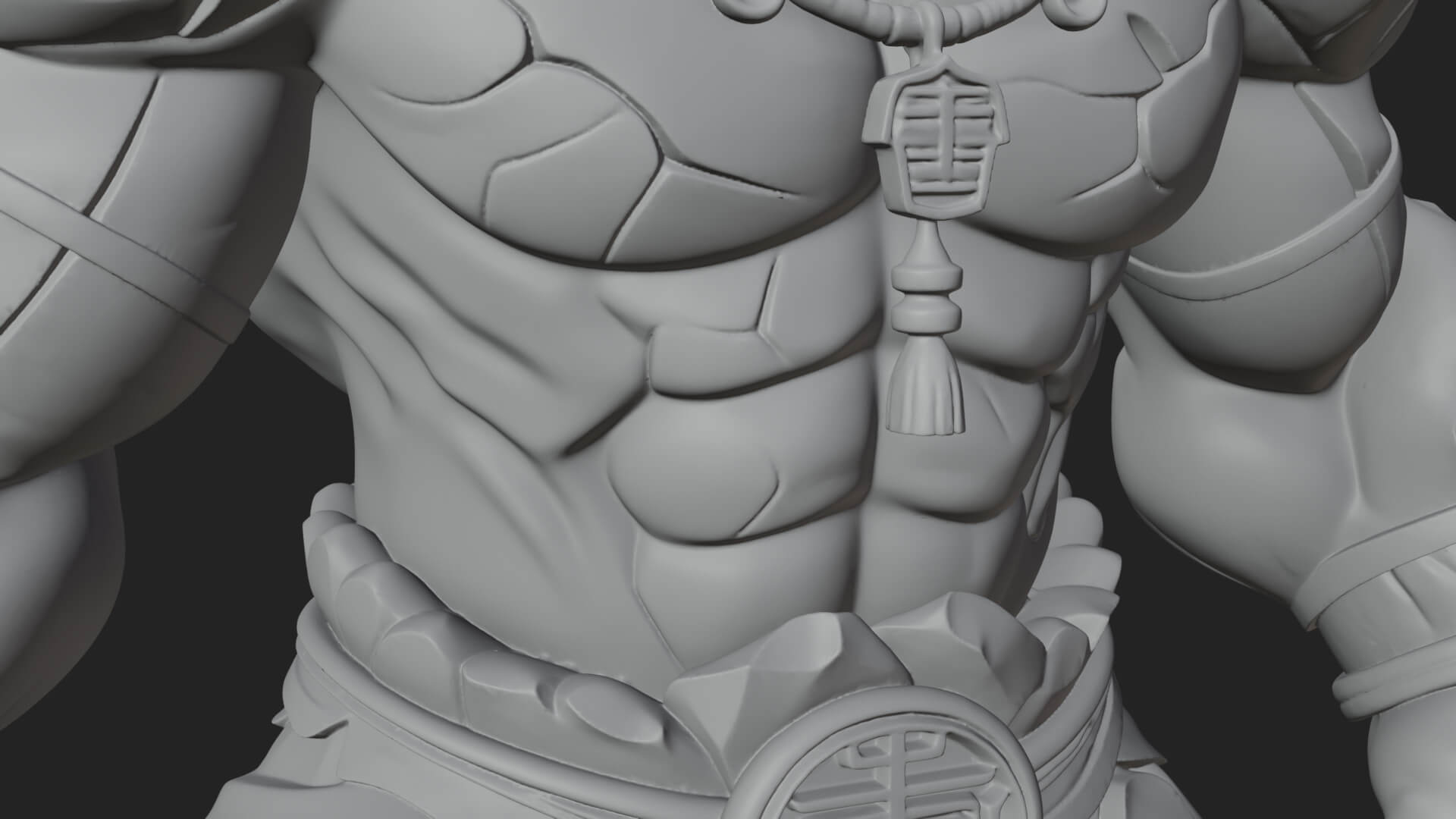 Stone Rock Golem Statue Design 12 3D Print Model 3D Model