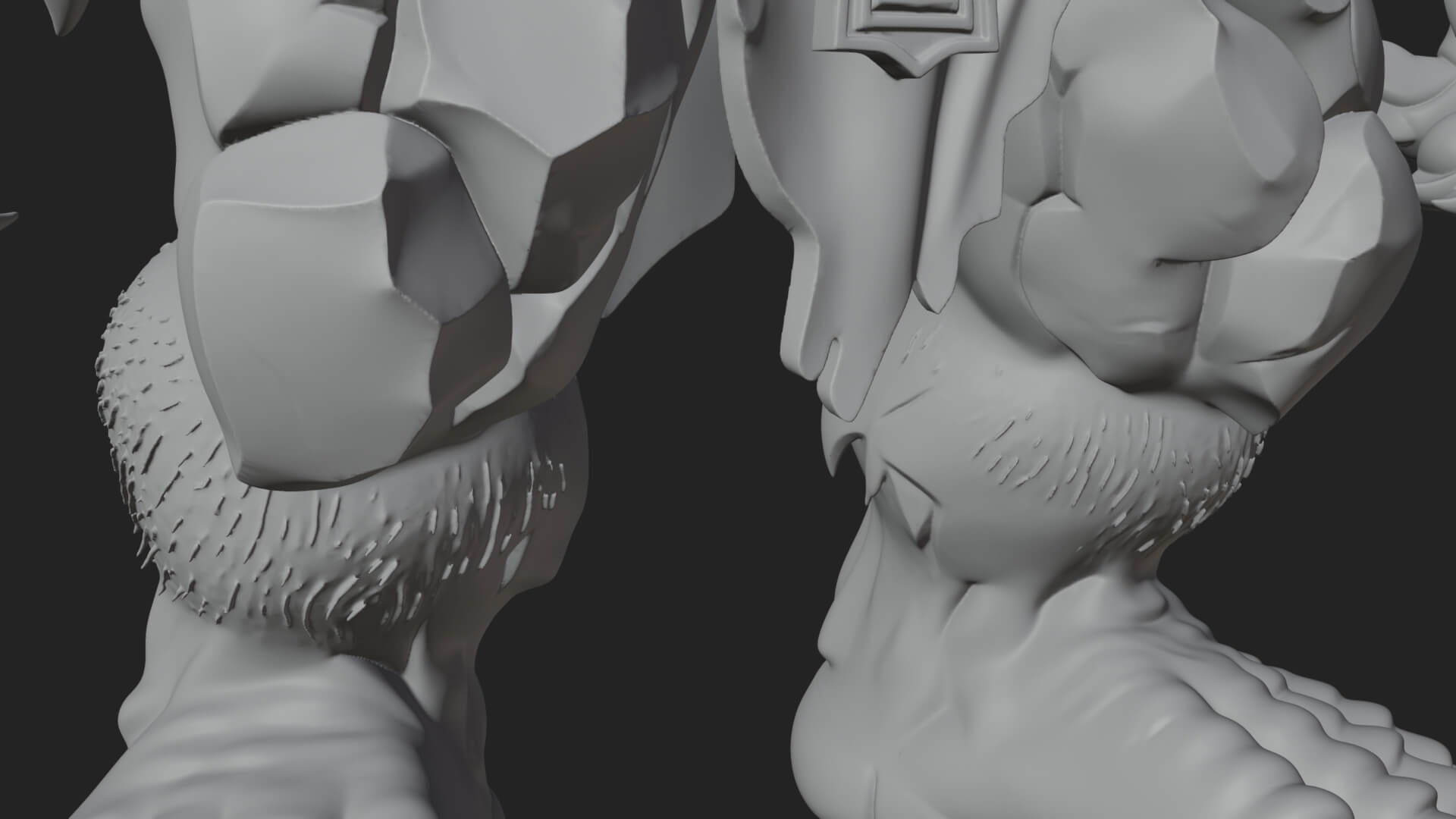 Stone Rock Golem Statue Design 12 3D Print Model 3D Model