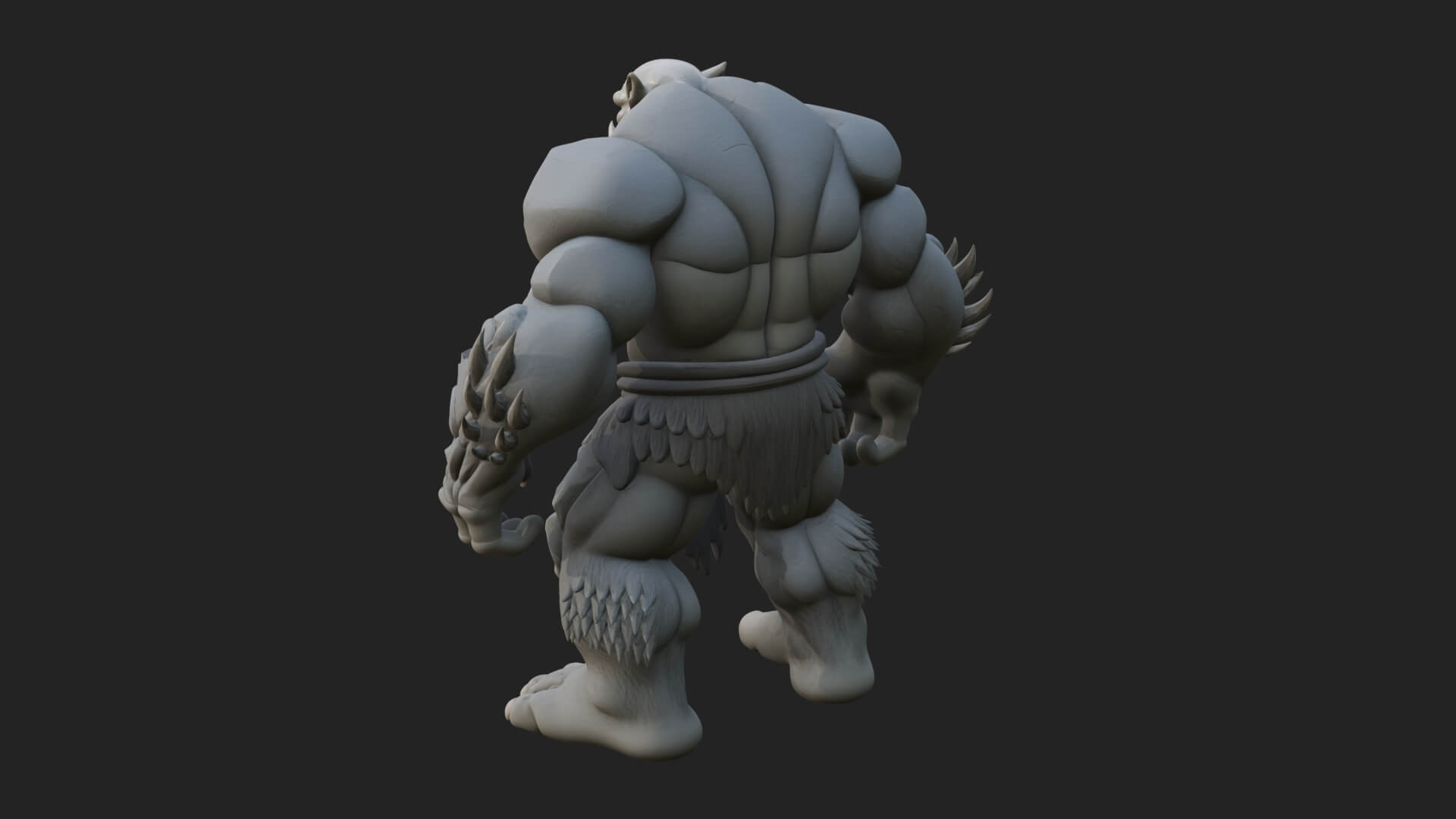 Stone Rock Golem Statue Design 5 3D Print Model 3D Model